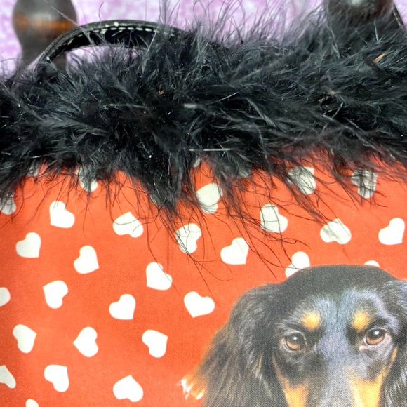 Dachshund bag and matching wallet - Picture 5 of 14